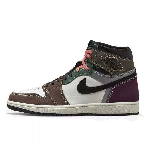 Nike Air Jordan 1 Retro High OG “Hand Crafted” Sneakers DH3097 Size M10.5/W12 - Picture 2 of 7